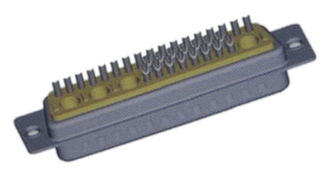 Coaxial D-SUB 36W4 MALE Solder Cup 